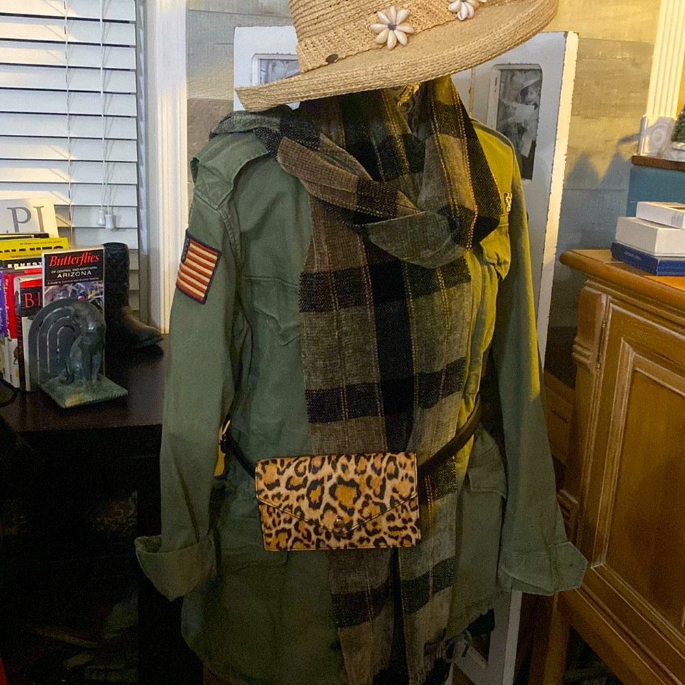 Michael Kors BNWNT Leopard print belt bag